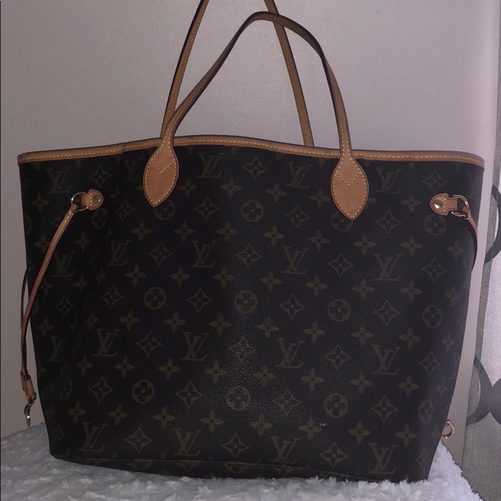 Neverfull MM rose ballerine